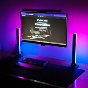 ambient light stick on table