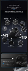 Monster M2 Max Ergonomic Vertical Mouse